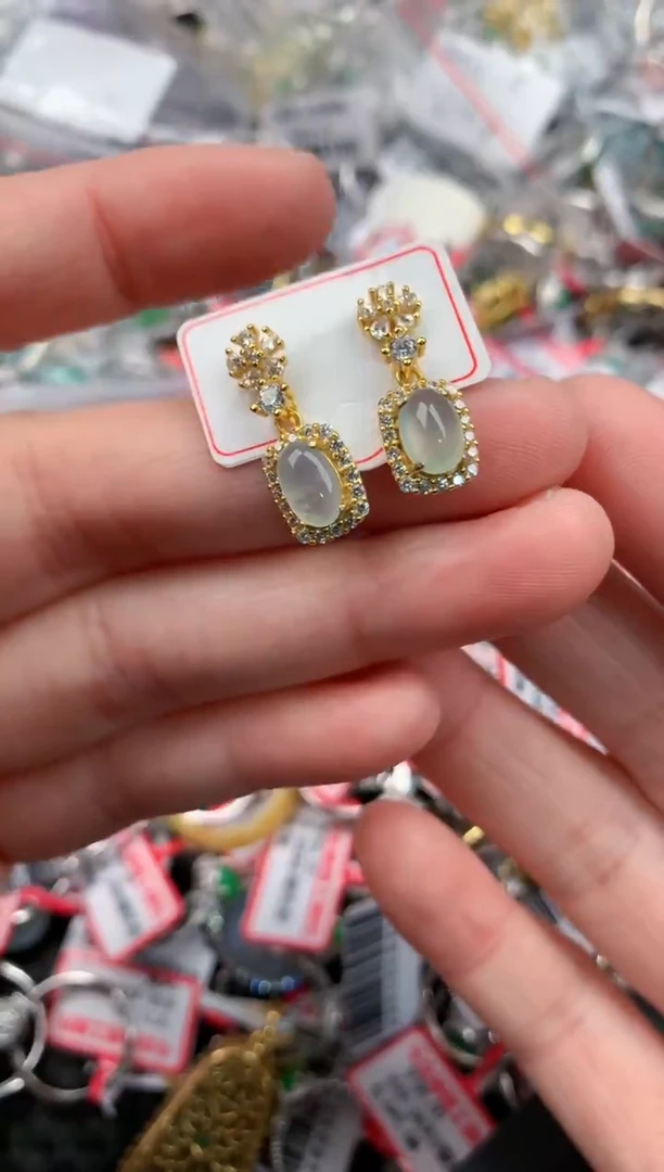 银S925镶嵌戒指翡翠222                6