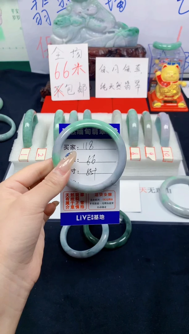 未镶嵌手镯翡翠118