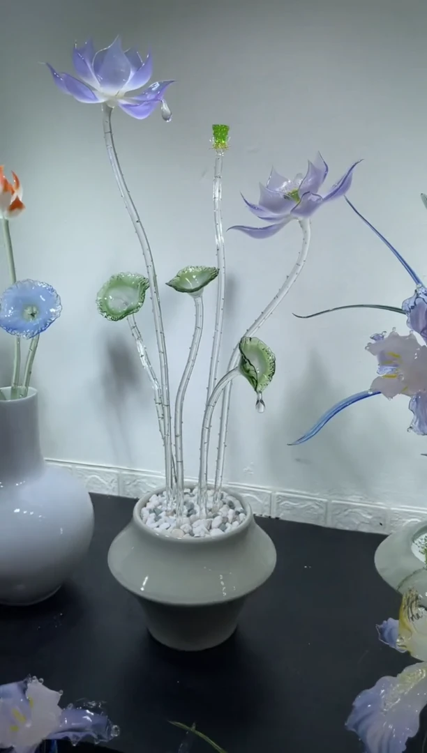 琉璃01荷花