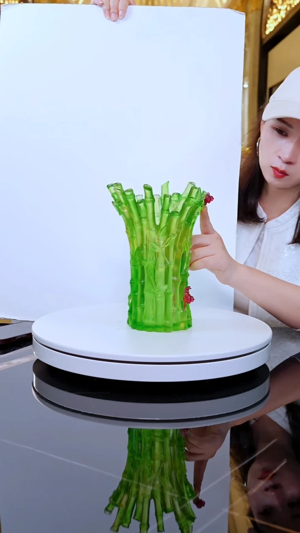 摆件竹子艺术花器