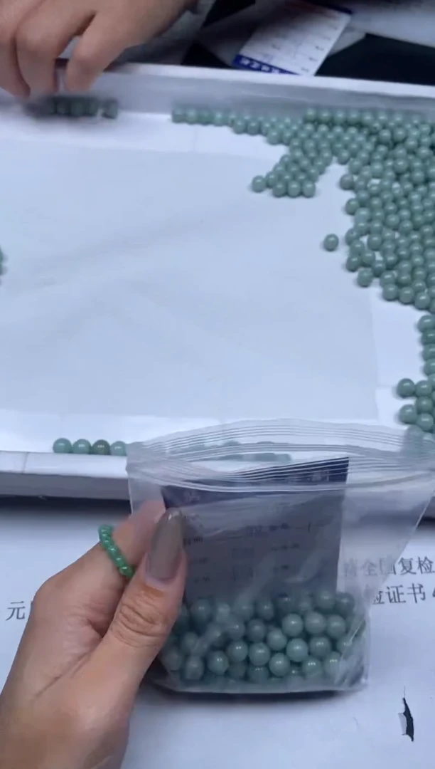 【闪购商品】翡翠颈饰未镶嵌贞城散珠批发DIY