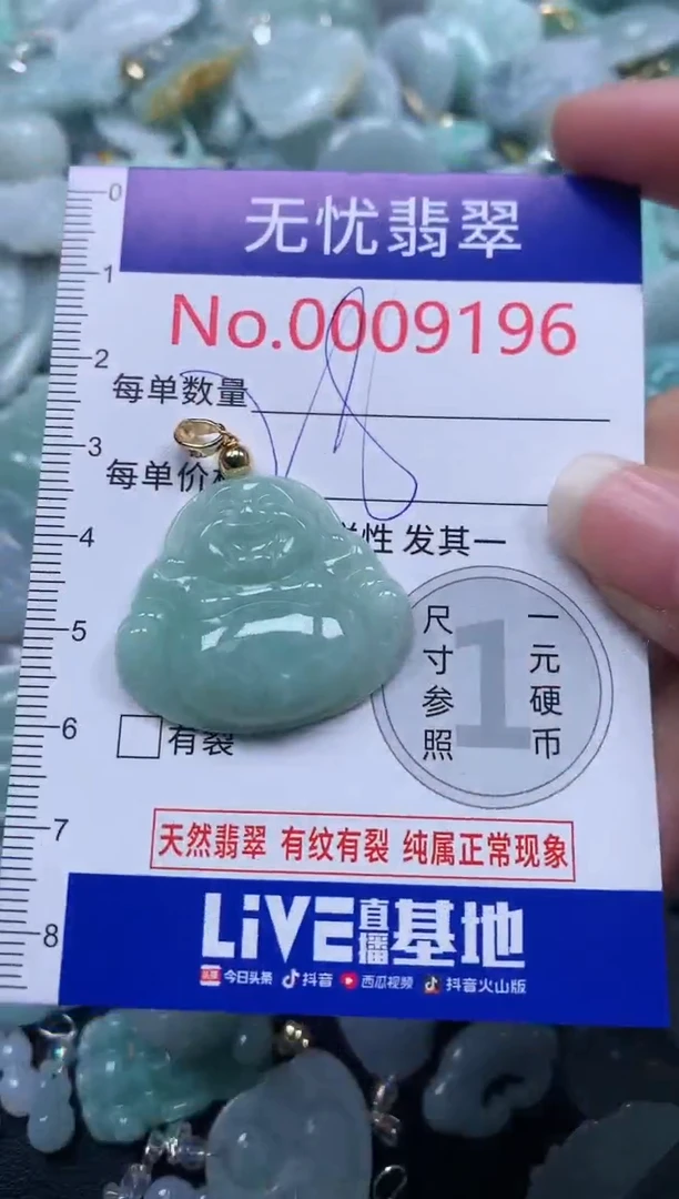 颈饰未镶嵌翡翠9196