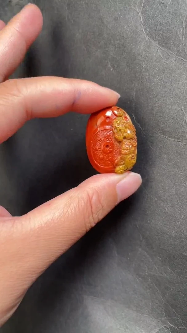 南红玛瑙115未镶嵌吊坠