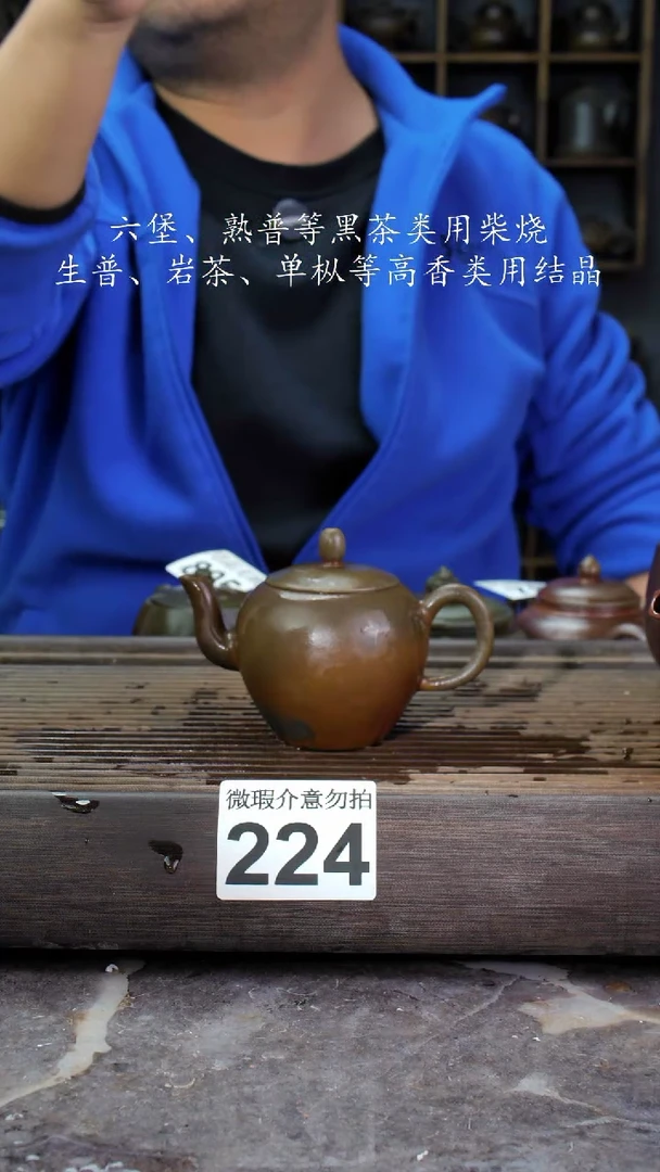 【闪购商品】壶224四大名陶钦州坭兴陶
