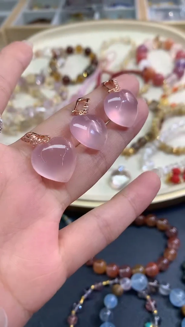 吊坠(不含链)银S925镶嵌水晶吊坠（不含链）598|多样性发货一件