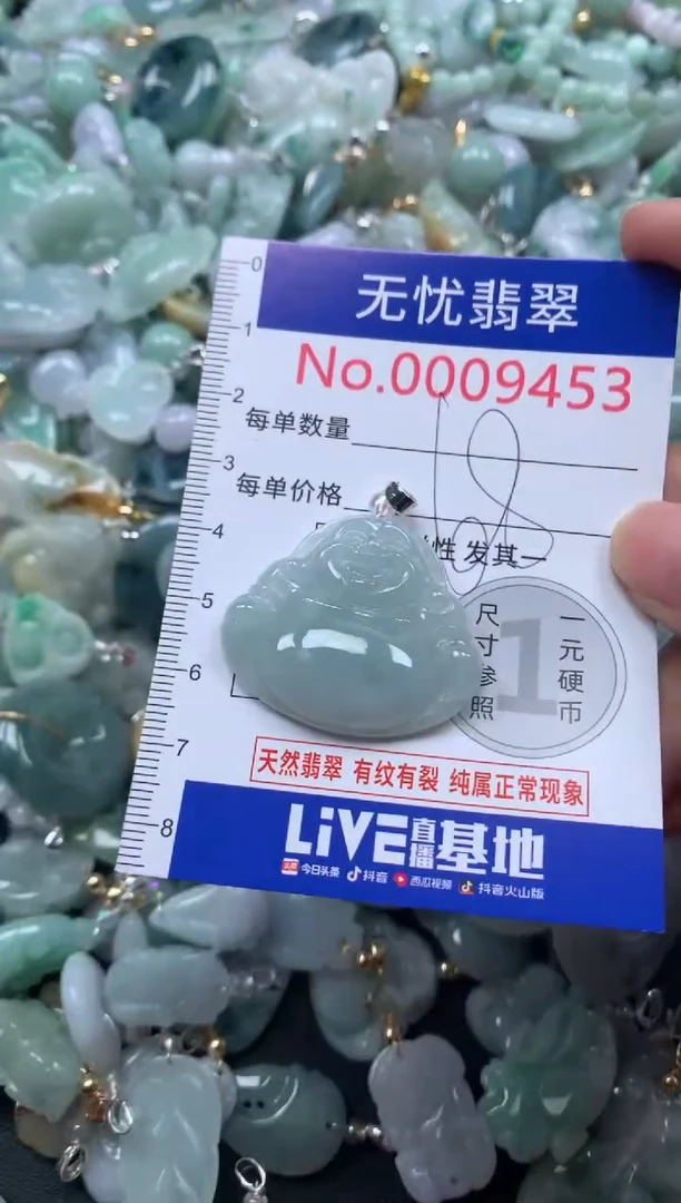 颈饰未镶嵌翡翠9453