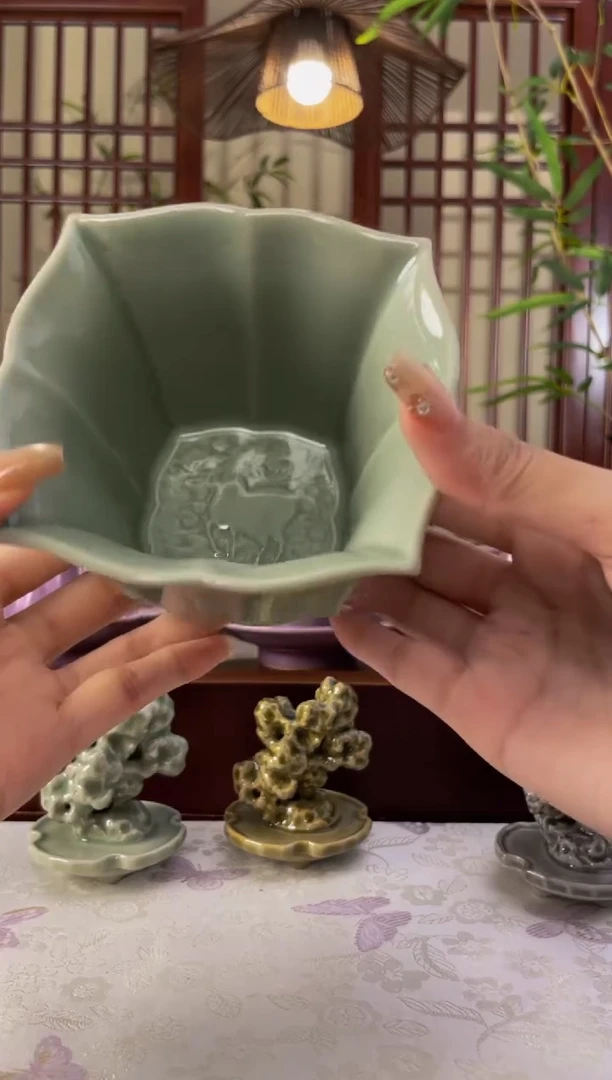 北溪堂-焦月色方隅建水