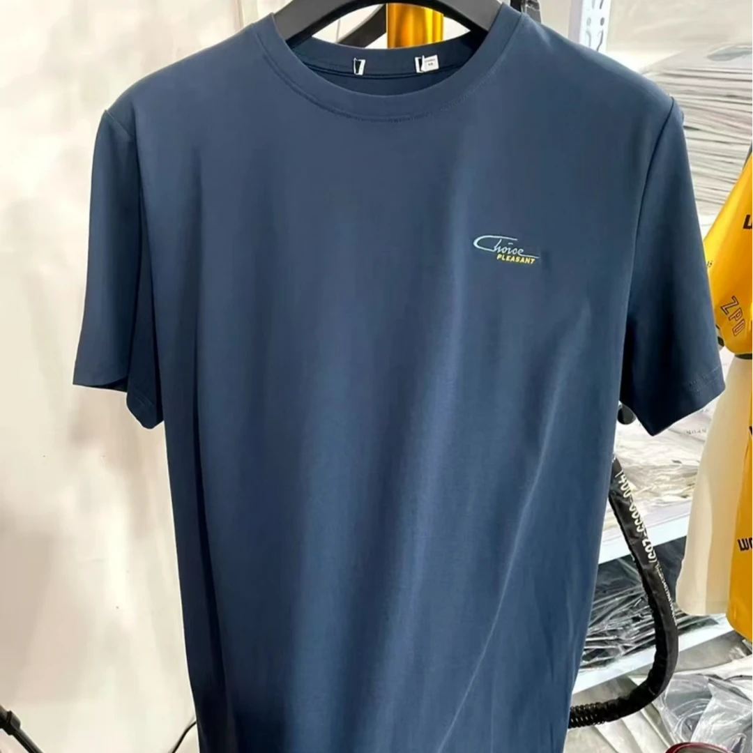 短袖日常绣标圆领T恤时尚经典男装百搭运动29