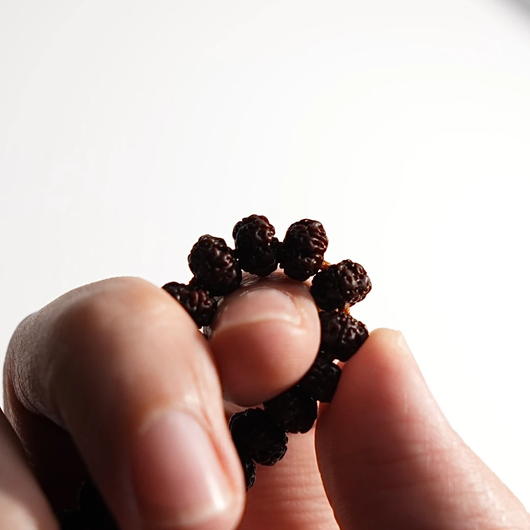 【长安臻品·紫皮平细小金刚·万境系列单圈】菩提单圈小手持