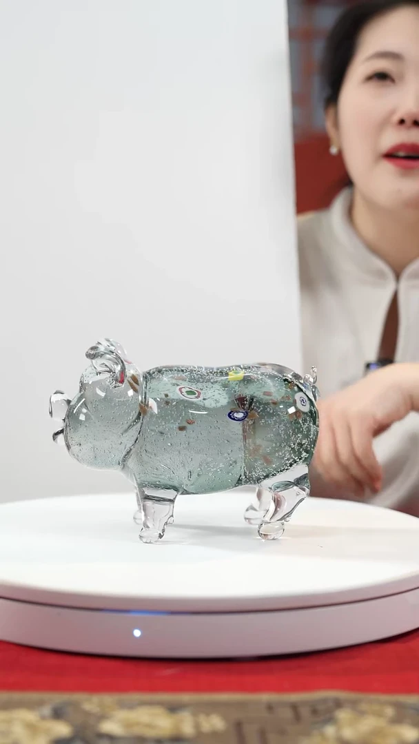 【闪购商品】琉璃手工艺品小猪
