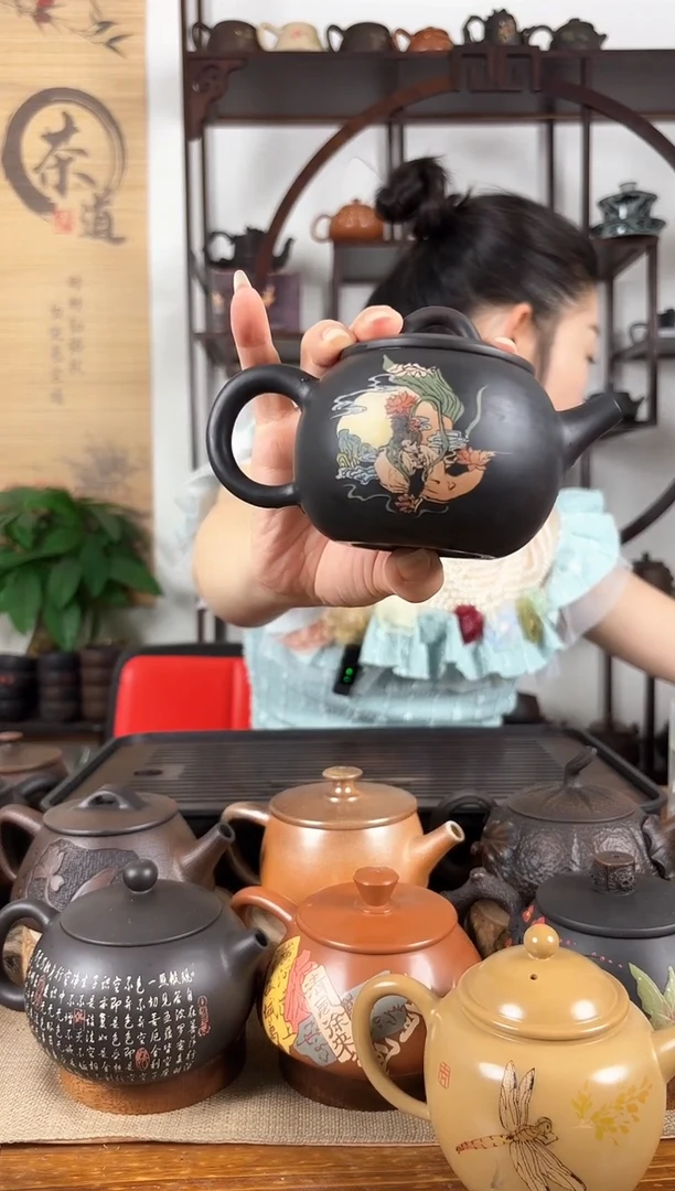 出水超级好云南建水紫陶茶壶180CC左右