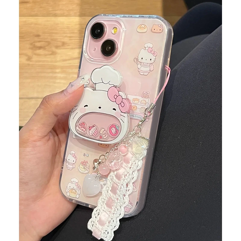 奥菲顿厨师KT猫摇摇乐适用iPhone16/15手机壳华为vivo小米14oppo