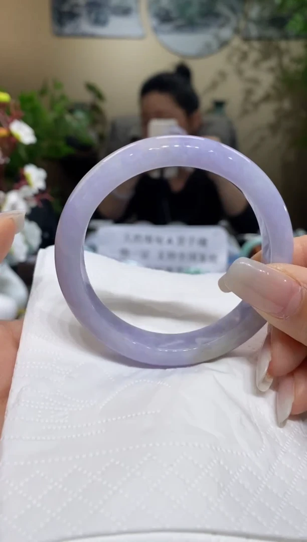 翡翠未镶嵌手镯翡翠55-56