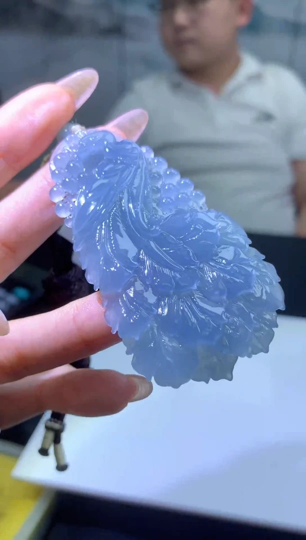 【闪购商品】定制翡翠未镶嵌013ee-毛货凤凰53赠高货绳