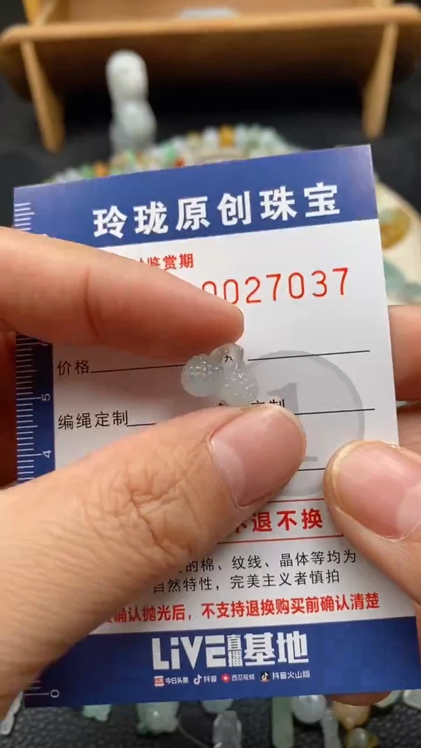 【闪购商品】翡翠颈饰未镶嵌翡翠净货27037