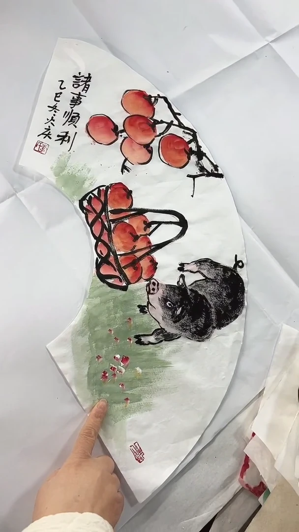 国画直播福利/国画/花鸟