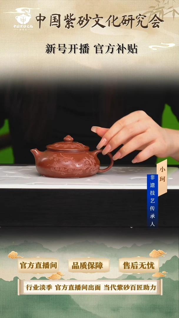 茶壶紫砂陶茶文化         精龙血砂240cc左右