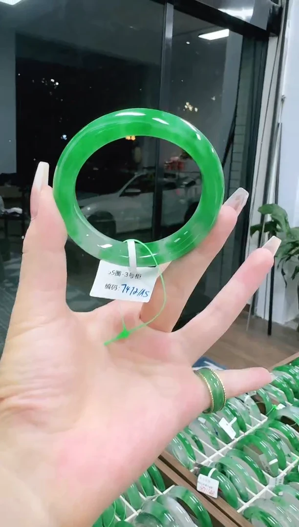 未镶嵌1石英质玉（非洲翠）/6595-55