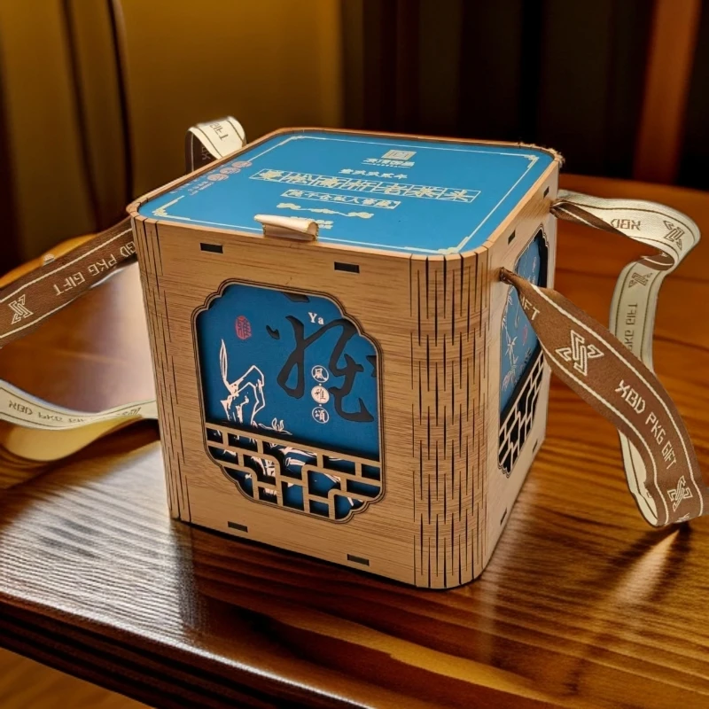 【凌顶御品】曼松高杆老茶头普洱茶熟茶1992年500g/盒