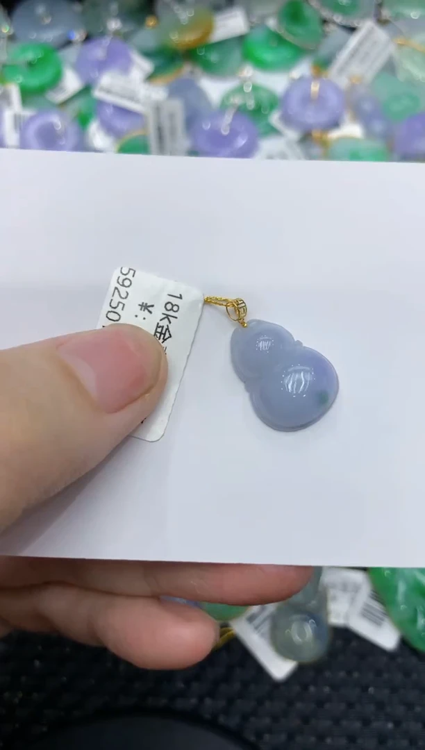 【闪购商品】翡翠颈饰18K金镶嵌111111111111