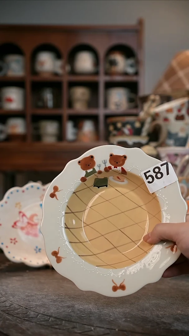 可爱川谷原创陶瓷12.16直播微瑕587