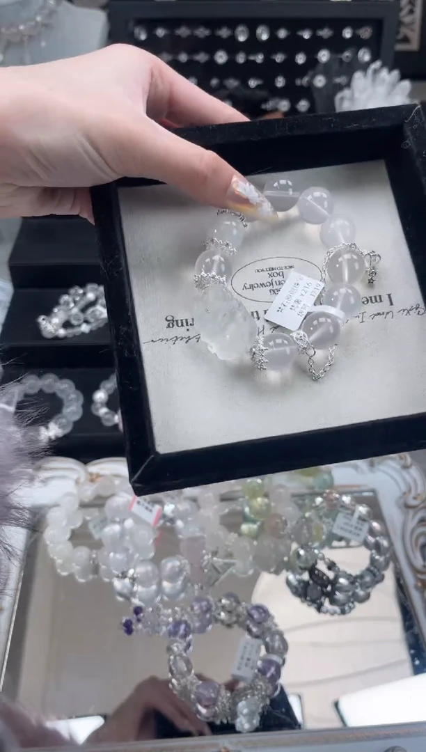 【闪购商品】水晶手链未镶嵌天然水晶 多样性发货