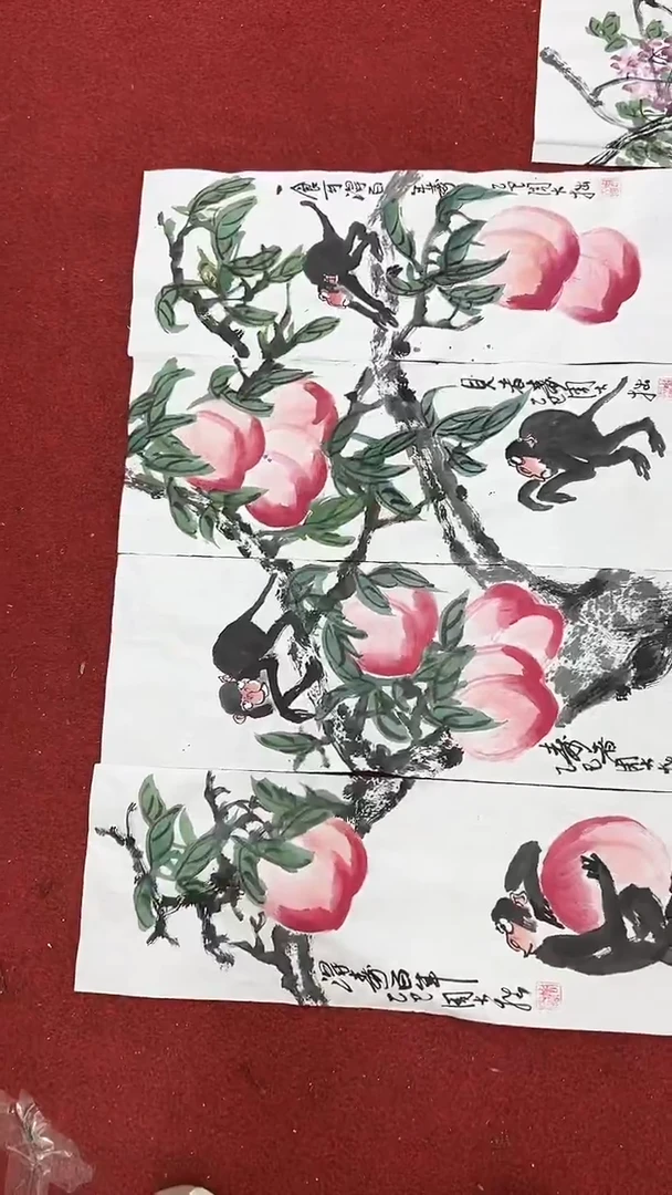 国画周大拙/国画/花鸟