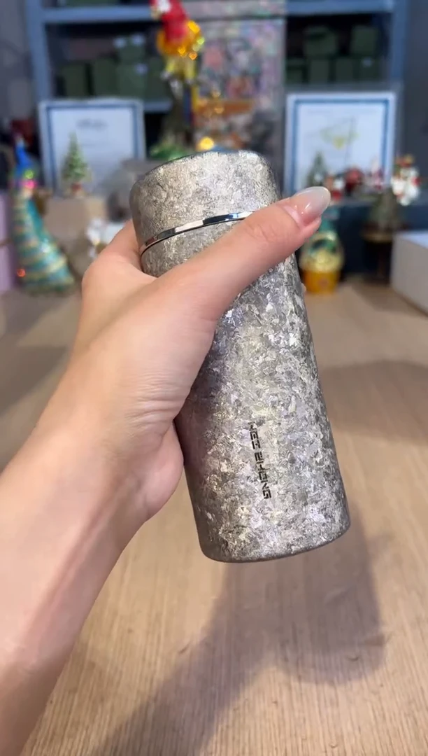 【闪购商品】杯58威众红豆口袋杯200ML-银