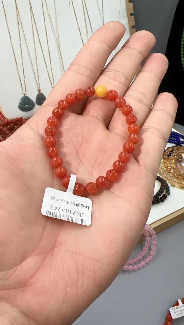 【闪购商品】南红玛瑙手串未镶嵌南红单圈手串