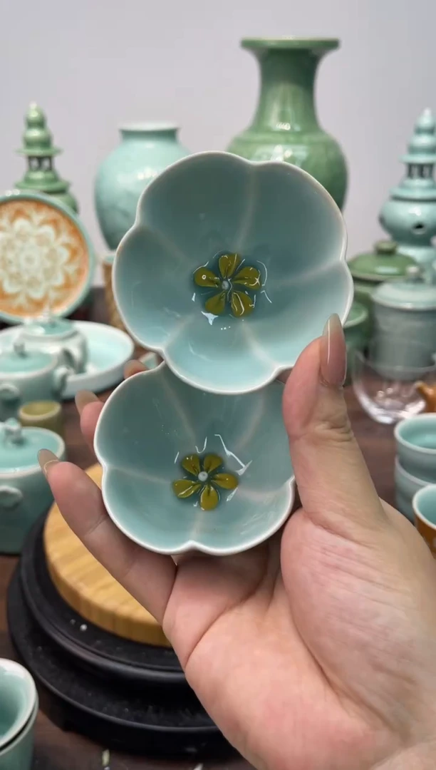 特价福利 微瑕 慧仙青瓷