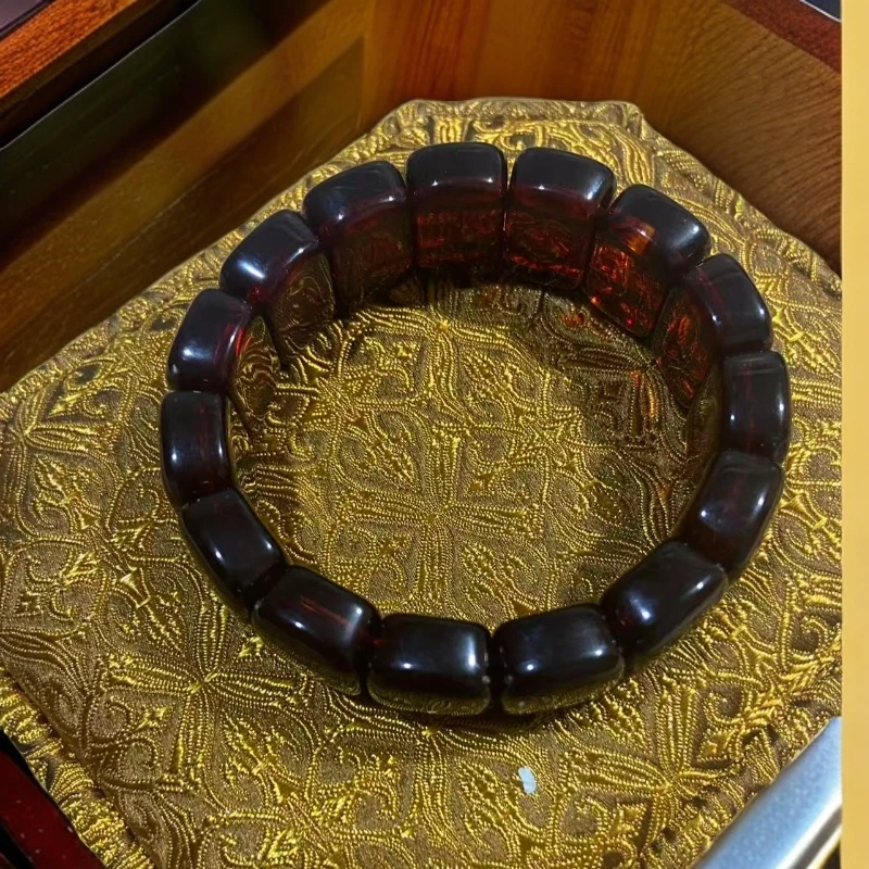 （YYchuan甄选）QL110精品血丝珀手牌（无礼盒）