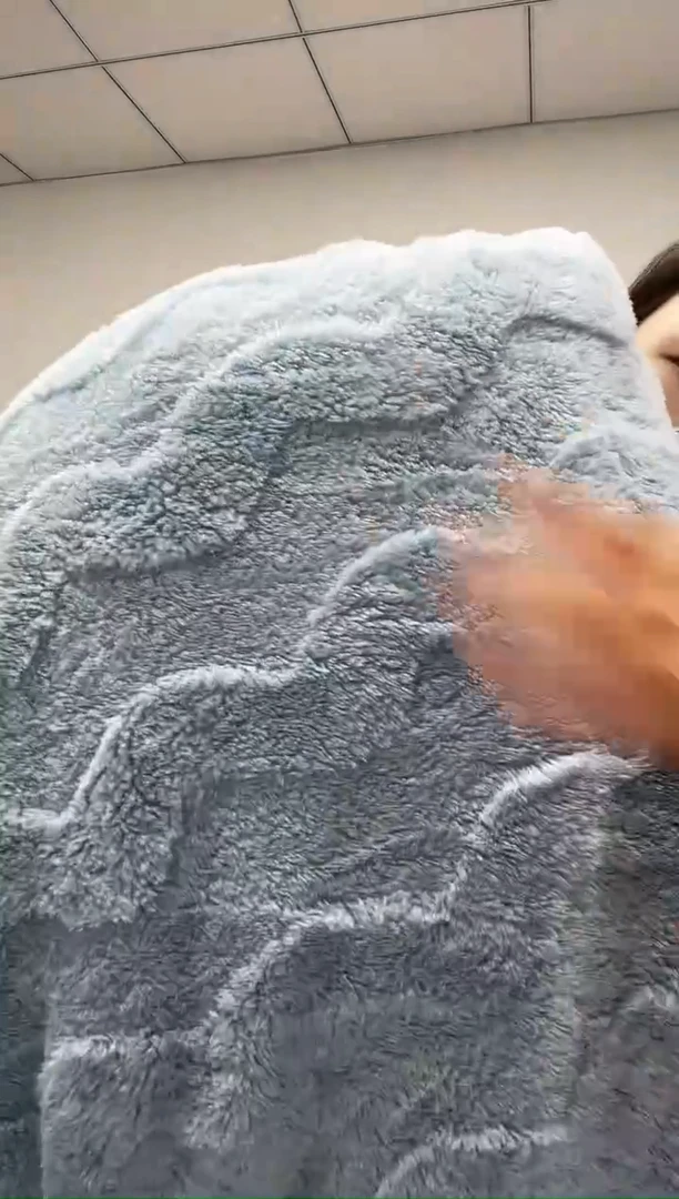 法兰绒2.2x2.3面料尺寸主播介绍为准