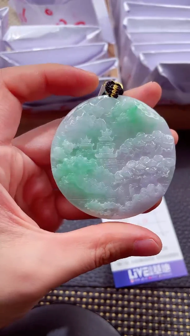 未镶嵌挂件翡翠000111