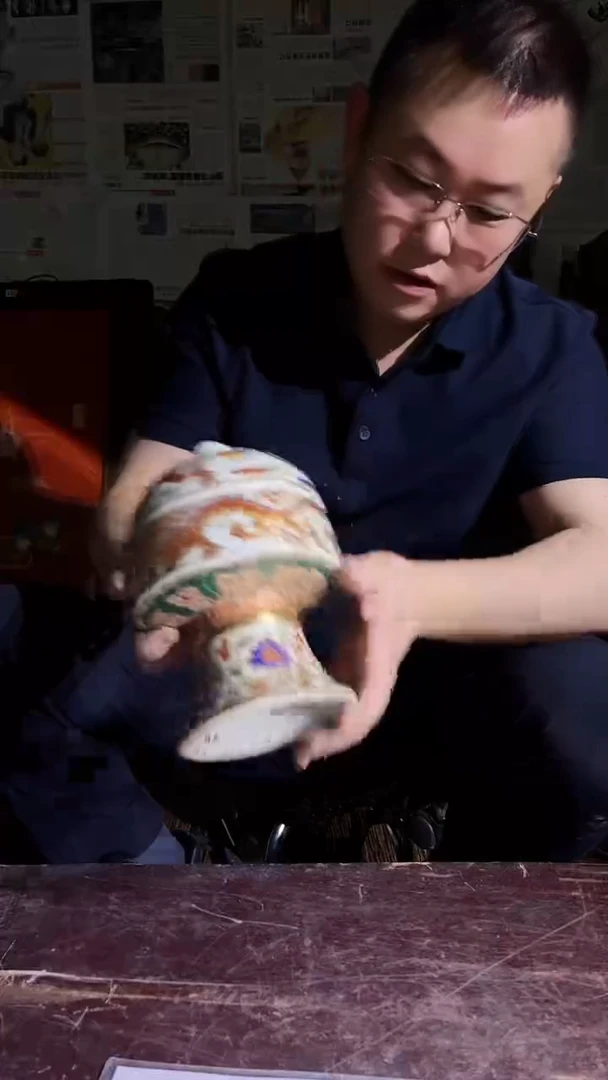 摆件景德镇陶瓷流水329