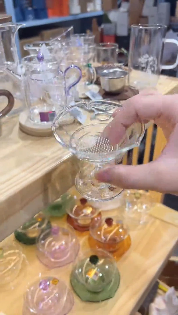 禾器-观山茶漏-透明色