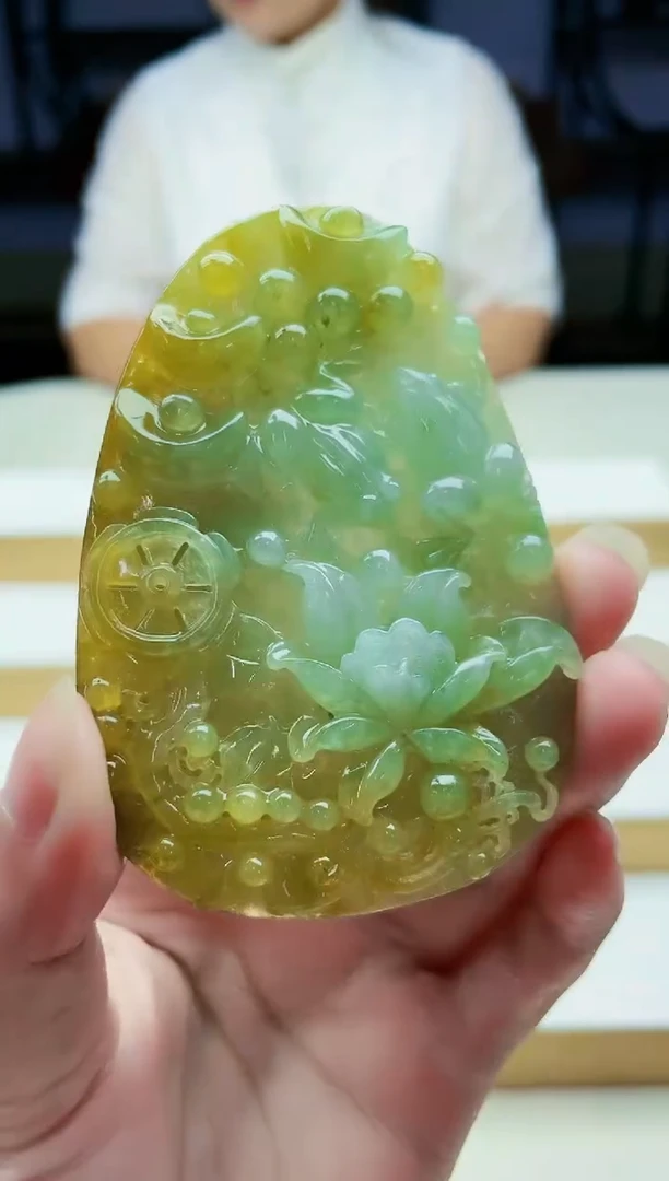 未镶嵌定制翡翠毛货09230296