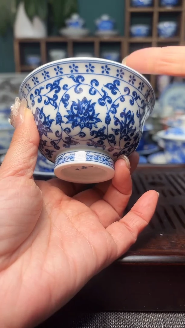 【闪购商品】景德镇龙御陶瓷高温陶瓷茶具（大压手）