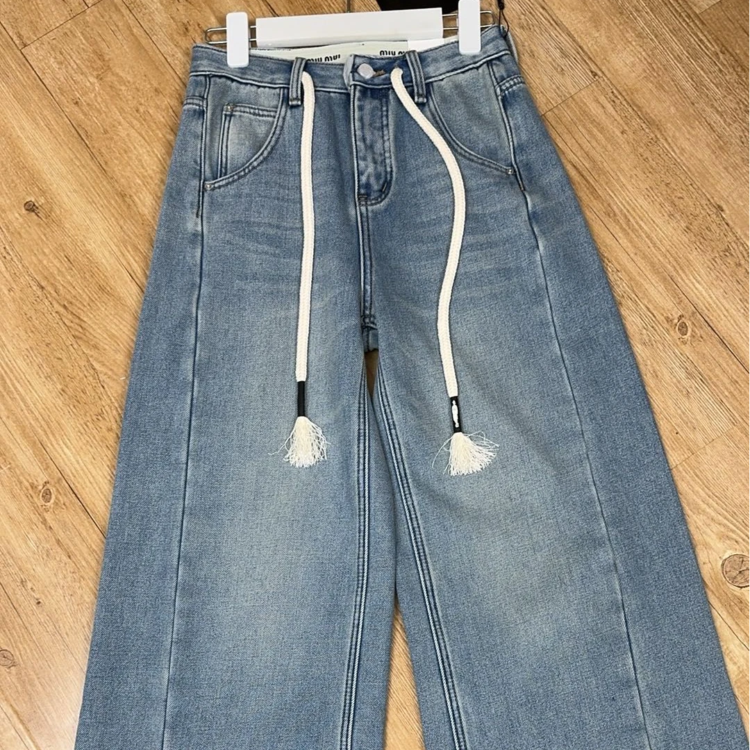 冬季裤子欧美气质网红时尚休闲百搭宽松潮流设计师女士