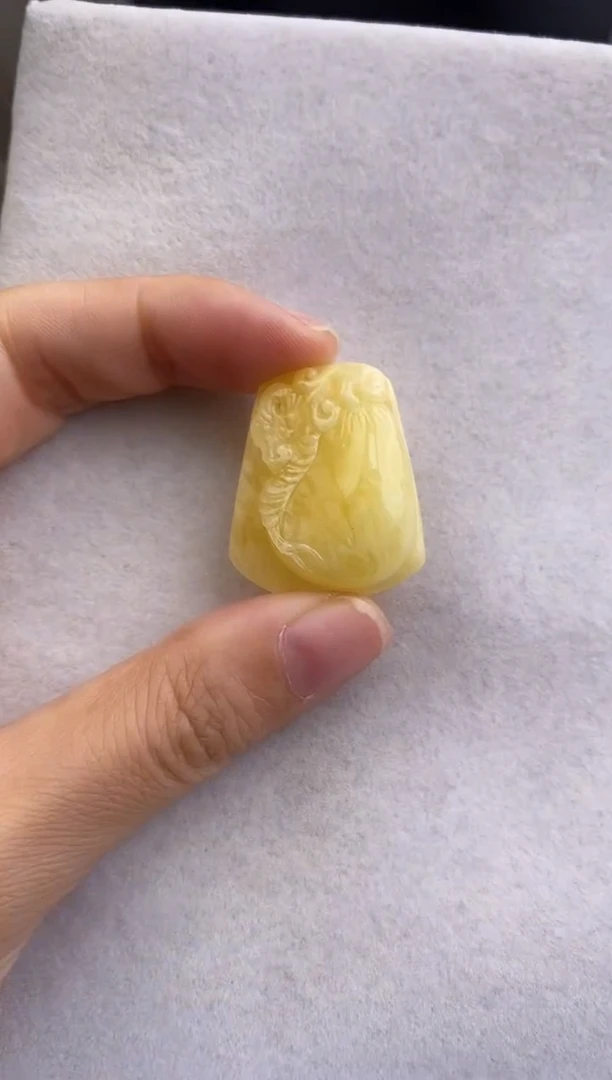 未镶嵌琥珀裸石10426027-吊坠