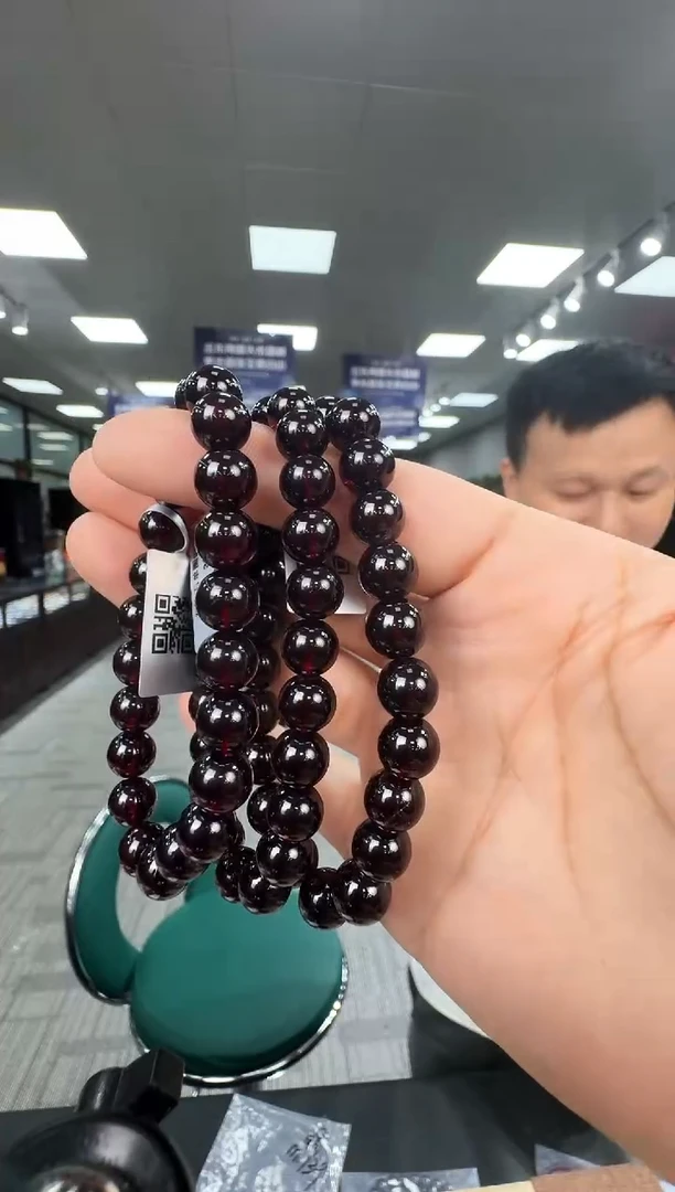手链未镶嵌石榴石YW4688 约8mm多样式发一件