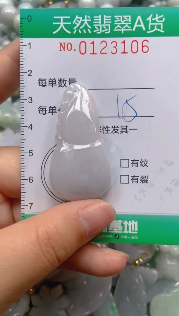 翡翠未镶嵌颈饰闪购0123106