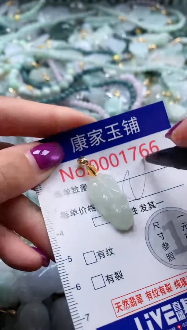 颈饰未镶嵌翡翠1766