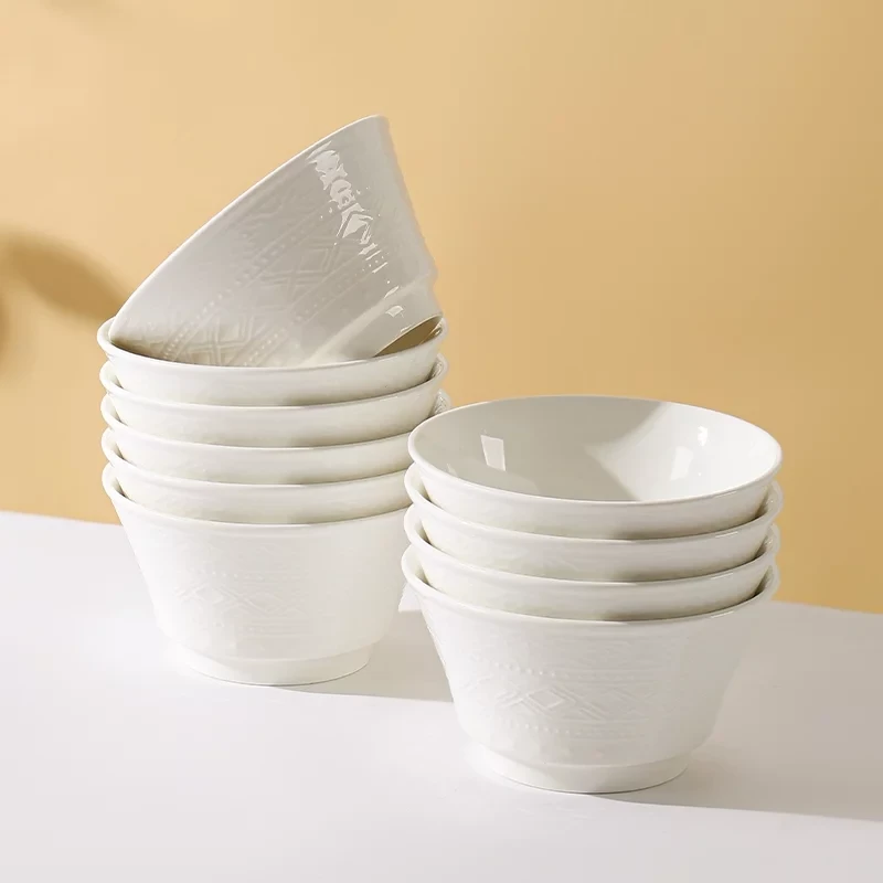 【老板来了】敦煌5英寸碗陶瓷釉下彩餐具