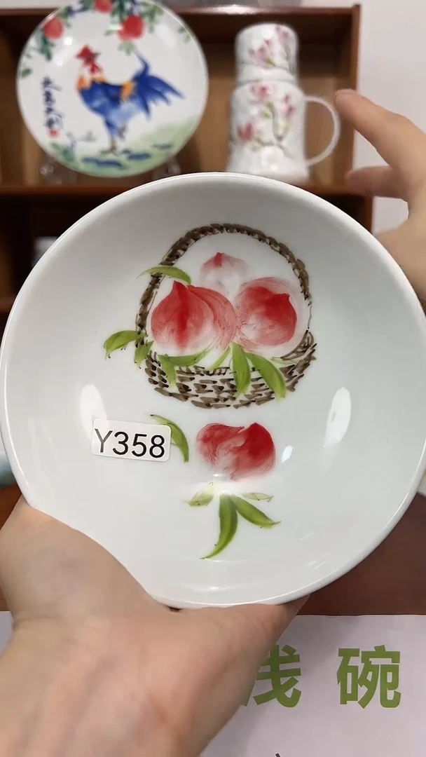 摆件景德镇手工手绘陶瓷餐具