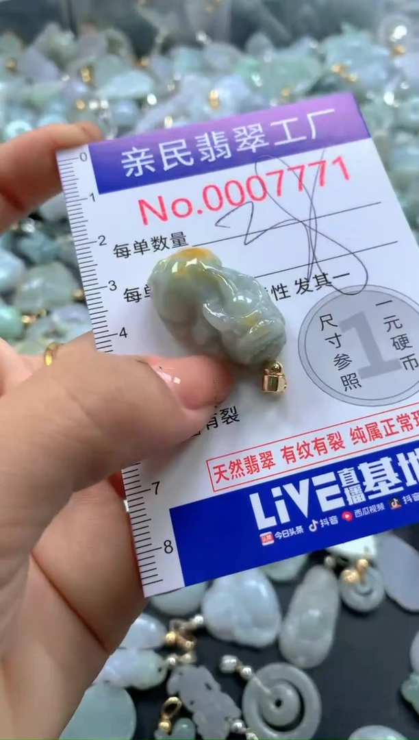 颈饰未镶嵌翡翠7771