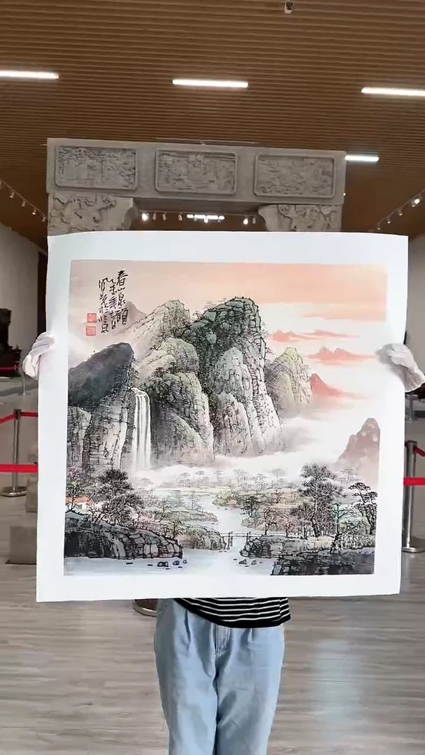 国画10众合艺术馆郝凤先老师作品