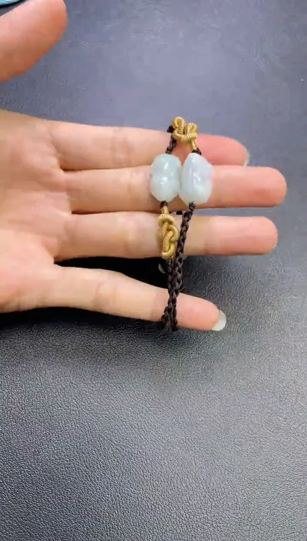 未镶嵌手绳翡翠貔貅手绳多样性发一件
