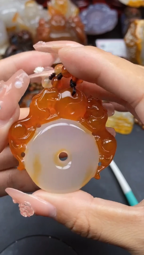 【闪购商品】玛瑙/玉髓颈饰未镶嵌ll