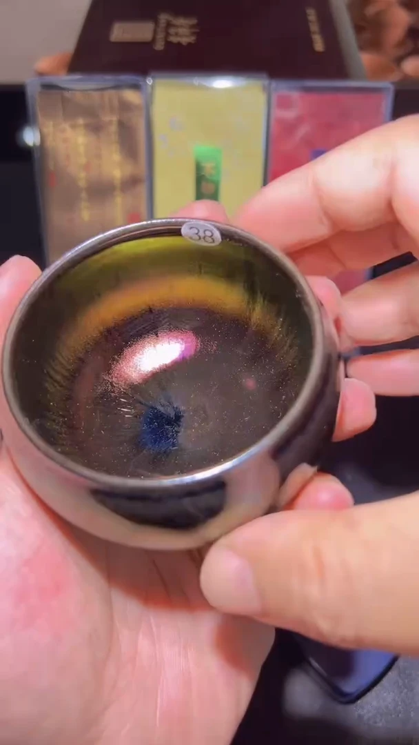 茶盏38极光建盏主人杯