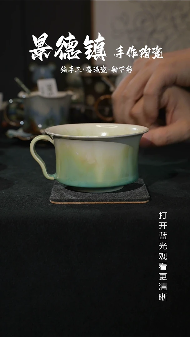 原创景德镇手工高温陶瓷586